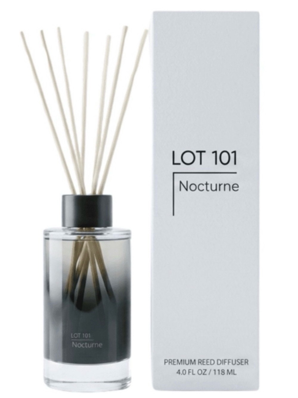 LOT 101 Nocturne Reed Diffuser - Black & White